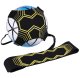 Football Training Belt for Ball Control and Passing, Black and Yellow