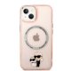 Karl Lagerfeld iPhone 14 Plus Case Iconic Karl & Choupette Pink