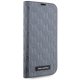 Karl Lagerfeld iPhone 14 Wallet Case Saffiano Mono, Silver