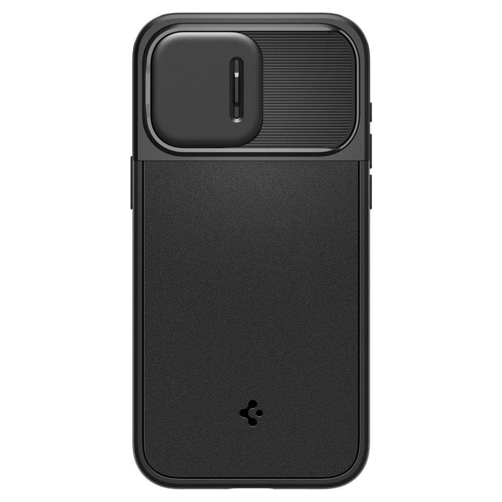 Spigen iPhone 15 Pro Max Case Optik Armor Mag, Black (0)