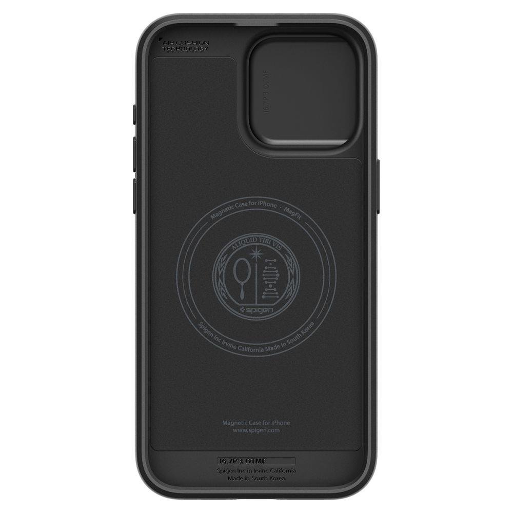 Spigen iPhone 15 Pro Max Case Optik Armor Mag, Black (1)