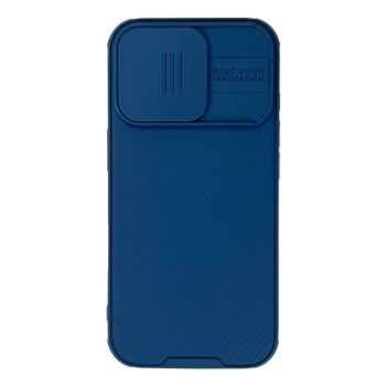 Apple iPhone 16 Pro 6.3'' Nillkin CamShield Pro Case Cover with Camera Shield, Blue