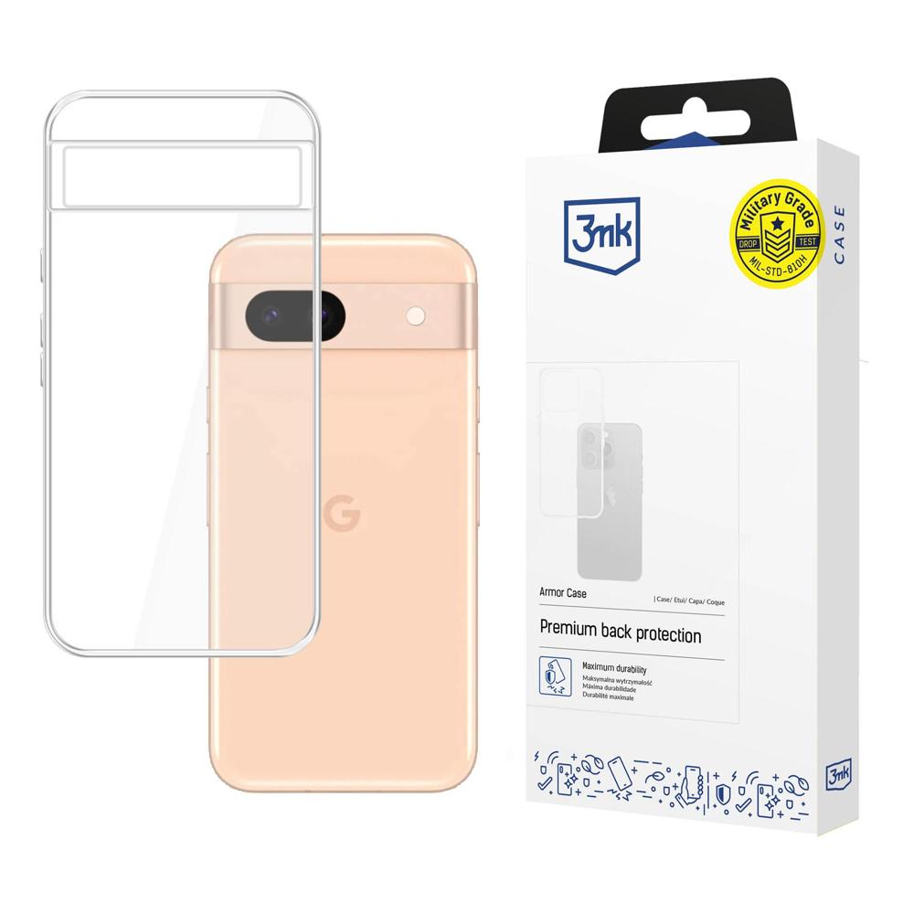 Apple iPhone 7 / 8 / SE (2020) (2022) 4.7" 3MK Armor Case Cover, Transparent