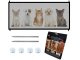 Portable Folding Safety Magic Gate Guard Mesh Fence Net for Pets Dog Puppy Cat