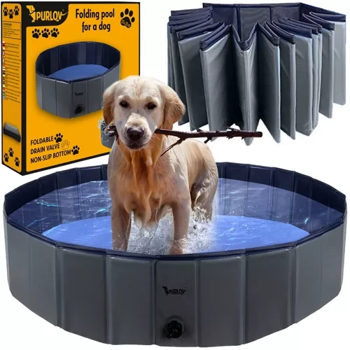 Purlov Folding Dog Pool and Playpen 120x30 cm 23831