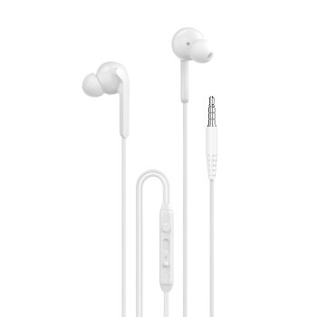 Dudao X3+ Wired USB-C In-Ear Headphones - White