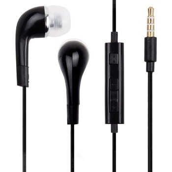 Samsung EHS64AVFBE Wired Headphones Mini Jack 3.5mm Stereo Hi-Fi (Bulk - Replacement Packaging) - Black