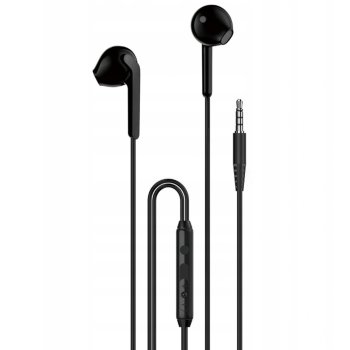 Dudao X3 Wired USB-C In-Ear Headphones - Black