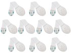 Lock for cabinets and drawers, child protection, 10 pcs, white