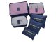 Packing Cubes for Suitcases Travel Organizers Set of 6, Navy Blue