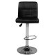 Swivel Adjustable Height Bar Counter Stool Chair M06, Black