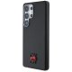 DKNY Leather Heart of NY Case for Samsung Galaxy S25 Ultra, Black