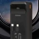 Dudao K15MAX 30000mAh PD 22.5W Powerbank with Built-in Cables, Black