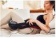 4FIZJO SHIATSU PRO+ Back Shoulder Neck Body Warming Pillow Massager, Black/Red