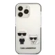 Karl Lagerfeld Karl & Choupette Case for iPhone 13 Pro Max, White