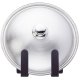 Wall-Mounted Holder for Pot Lids and Cutting Boards, Metal, 2 Pcs, Black