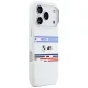 BMW M Silicon Horizontal Line MagSafe Case for iPhone 17 Pro - White