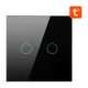 Smart Light Switch Avatto ZTS02-EU-B2 ZigBee 2 Way TUYA (Black)