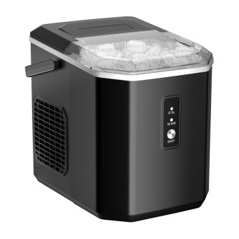 Euhomy IM011 Portable Ice Maker - 12kg/24h, Fast 6-Min Cycle, Self-Cleaning