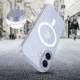 Tech-Protect FlexAir MagSafe Case for iPhone 17, Clear Glitter