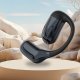 Dudao U4Pro Bluetooth pāri ausīm liekamās austiņas, universālas abām ausīm – melnas