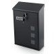 Humberg Wall-Mounted Mailbox HM-864, 39x25.5x12 cm, Black