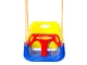 3-in-1 Kids Garden Bucket Swing with Adjustable Backrest, Blue