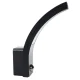 Maclean LED Facade Lamp with Motion Sensor, 10W, IP54, 750lm, Black