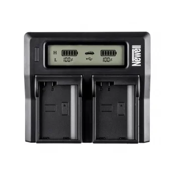 Newell DC-LCD Dual-Channel Charger for NP-F / NP-FM Batteries