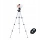 Camera Phone Tripod Stand with Phone Holder and Remote Control, 35-105 cm