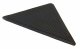 Anti-slip pad set for rugs and runners, 8 pcs, black