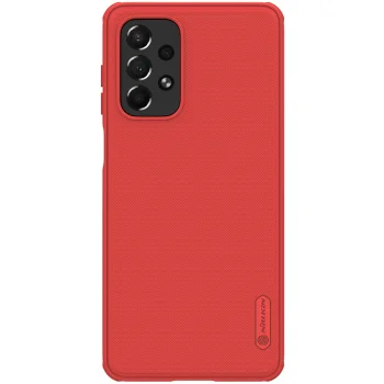 Nillkin Super Frosted Shield Pro Case for Samsung Galaxy A73, Red