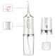 Cordless dental water flosser white