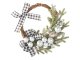 Christmas Wreath with Decorations for Door and Wall, 30 cm