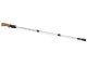 Lightweight Nordic walking trekking pole with cork handle 1 Pcs, silver