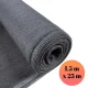 Shading and Masking Net 95%, 1.5x25m, Dark Grey