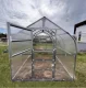 Drop-Shaped Greenhouse KLASIKA DROP 2.5x12 m with 6 mm Polycarbonate