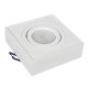 Maclean MCE464 W Recessed Ceiling Spotlight Fixture for MR16/GU10, White