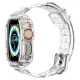 Spigen Rugged Armor Pro Case with Strap for Apple Watch Ultra 49mm, Clear