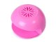 Portable nail dryer, battery operated, pink