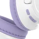 Belkin Soundform Inspirer Kids Wireless On-Ear Headphones, White/Lavender
