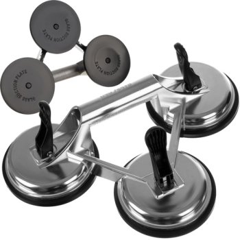 Triple Suction Cup Vacuum Lifter Bigstren 22361, 150 kg