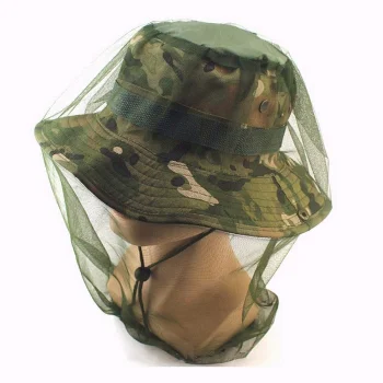 Mosquito Head Net for Fishing, Hiking and Outdoor Activities, Green