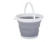 Salokāms Silikona Spainis, 10 Litri 10L | Folding Silicone Bucket