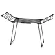 Massido Debora Slim Folding Clothes Airer, 19 m, Black