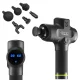 4Fizjo MASSAGE GUN PRO+ Massage Gun, 250W, 6 Attachments
