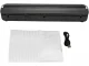Rechargeable Vacuum Sealer for Food with 10 Bags Black-Grey