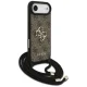 Guess iPhone Air Case 4G Big Logo Cord Strap Crossbody, Brown