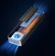 Orico OUM2-G20 M.2 NVME SSD Enclosure USB-C 3.2 20Gb/s, Silver