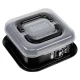 Kaiser Inspiration Square Springform Pan with Cover 24x24cm Black
